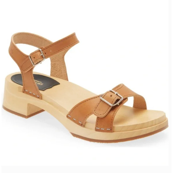 Swedish Hasbeens Nature Swedish Low Sandals 40 NEW